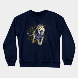 Mr Leo, the king of the jungle Crewneck Sweatshirt